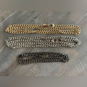 NEW Chain Purse Strap Bundle Set